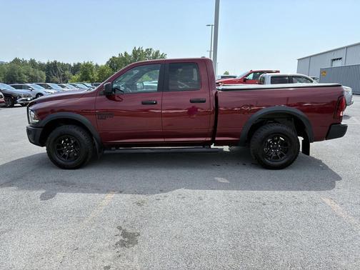 Delmonico Red Pearlcoat 2022 RAM 1500 Classic Warlock Quad Cab 4x4 6'4' Box