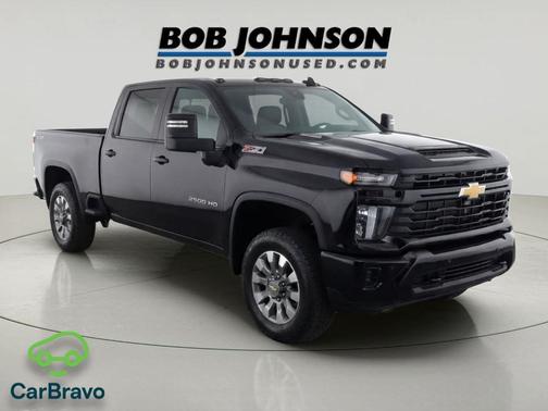 Black 2025 Chevrolet Silverado 2500 Custom