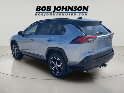 Silver Sky Metallic w/Midnight Black Roof 2021 Toyota RAV4 Prime XSE