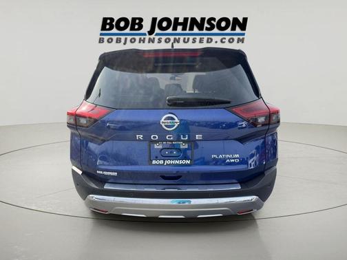 Caspian Blue Metallic 2021 Nissan Rogue Platinum