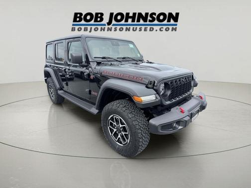 Black Clearcoat 2024 Jeep Wrangler Rubicon
