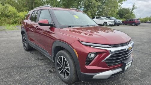Crimson Metallic 2024 Chevrolet Trailblazer LT