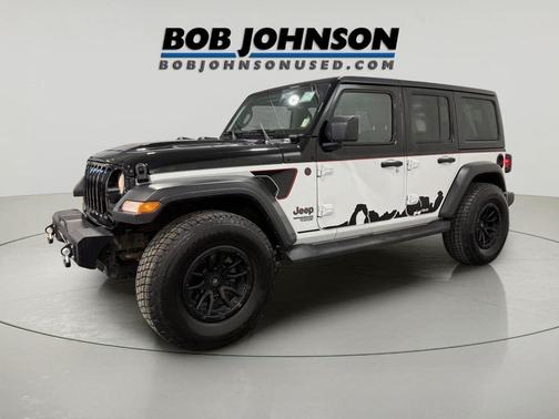 Bright White Clearcoat 2020 Jeep Wrangler Unlimited Sport