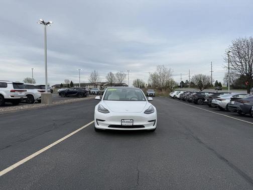 Pearl White Multi-Coat 2021 Tesla Model 3 Long Range