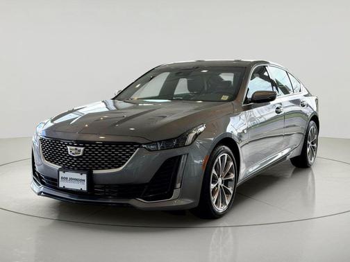 Satin Steel Metallic 2021 Cadillac CT5 Premium Luxury RWD