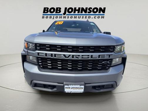 Satin Steel Metallic 2020 Chevrolet Silverado 1500 Custom