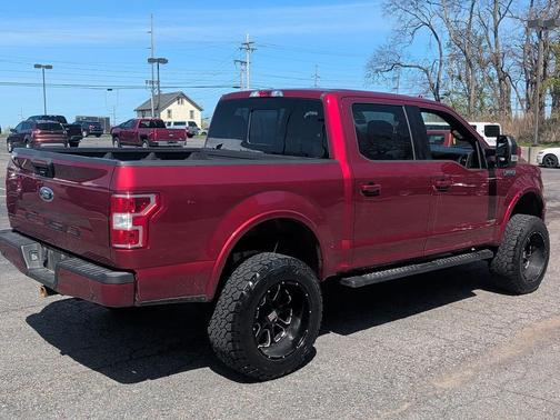 Ruby Red Metallic Tinted Clearcoat 2018 Ford F-150 XLT