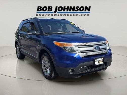 Deep Impact Blue Metallic 2013 Ford Explorer XLT