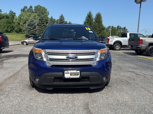 Deep Impact Blue Metallic 2013 Ford Explorer XLT
