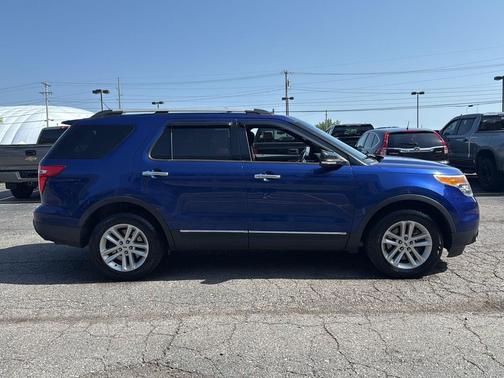 Deep Impact Blue Metallic 2013 Ford Explorer XLT