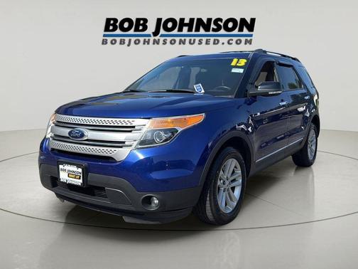 Deep Impact Blue Metallic 2013 Ford Explorer XLT
