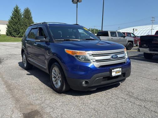Deep Impact Blue Metallic 2013 Ford Explorer XLT
