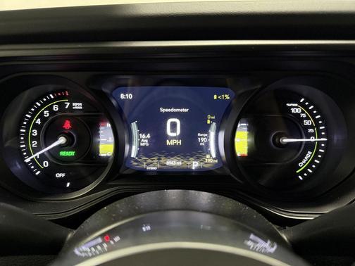 Bright White Clearcoat 2025 Jeep Wrangler 4xe Sahara