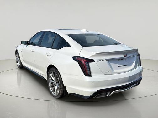 Crystal White Tricoat 2022 Cadillac CT5 Sport