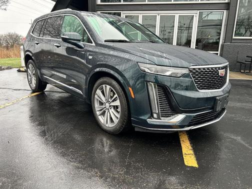 Emerald Lake Metallic 2024 Cadillac XT6 Premium Luxury AWD