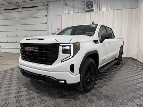 Summit White 2024 GMC Sierra 1500 Elevation