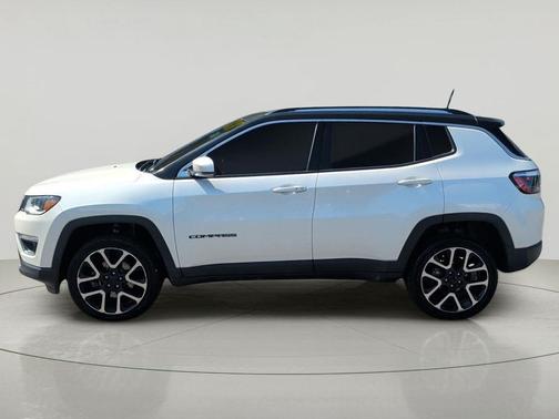 Pearl White Tri-Coat 2017 Jeep New Compass Limited