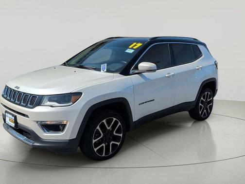 Pearl White Tri-Coat 2017 Jeep New Compass Limited