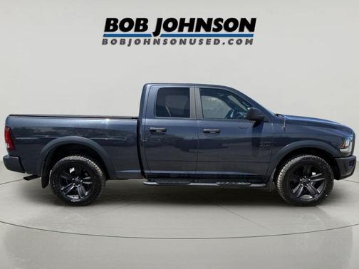 Maximum Steel Metallic Clearcoat 2021 RAM 1500 Classic Warlock Quad Cab 4x4 6'4' Box