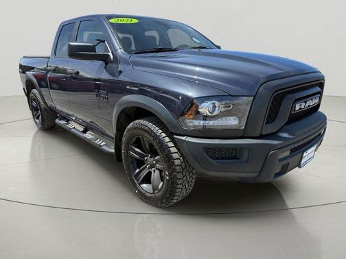 Maximum Steel Metallic Clearcoat 2021 RAM 1500 Classic Warlock Quad Cab 4x4 6'4' Box
