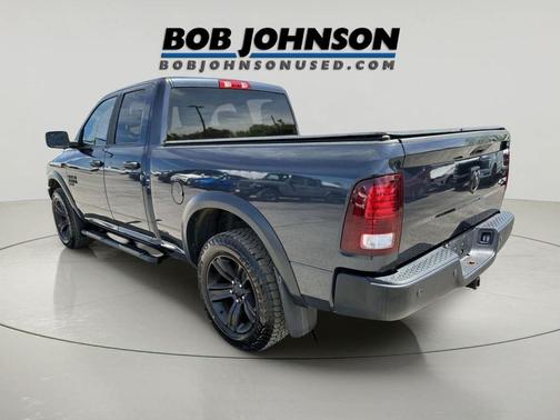 Maximum Steel Metallic Clearcoat 2021 RAM 1500 Classic Warlock Quad Cab 4x4 6'4' Box