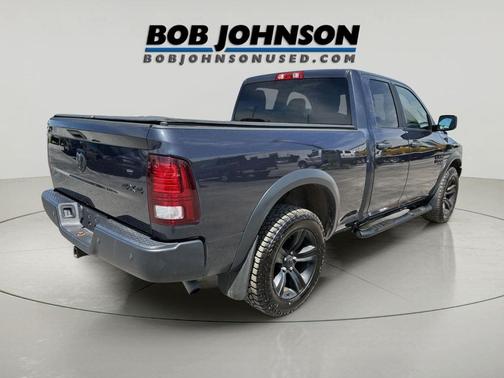 Maximum Steel Metallic Clearcoat 2021 RAM 1500 Classic Warlock Quad Cab 4x4 6'4' Box