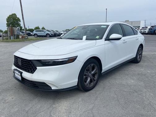 Platinum White Pearl 2024 Honda Accord EX