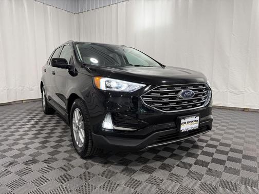 Agate Black Metallic 2021 Ford Edge SEL