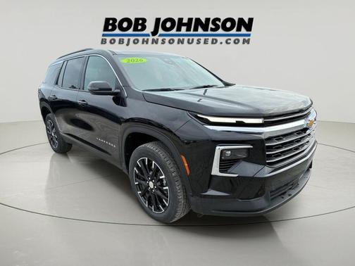Mosaic Black Metallic 2025 Chevrolet Traverse LT