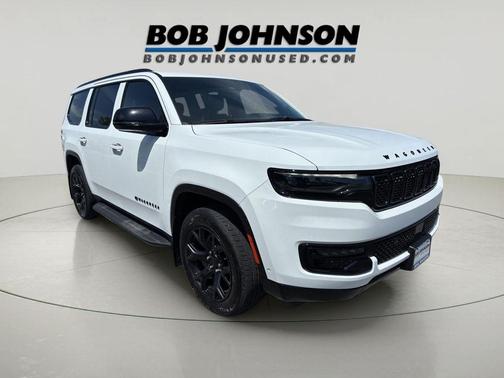 Bright White Clearcoat 2024 Jeep Wagoneer Series II Carbide 4x4