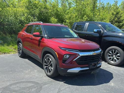 Crimson Metallic 2024 Chevrolet Trailblazer LT
