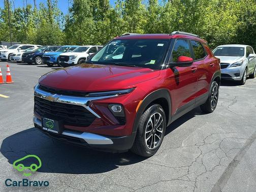 Crimson Metallic 2024 Chevrolet Trailblazer LT