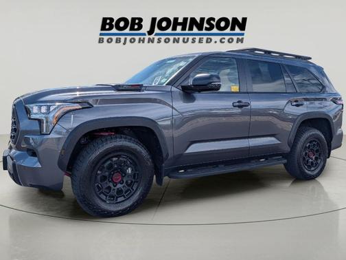 Magnetic Gray Metallic 2025 Toyota Sequoia TRD Pro