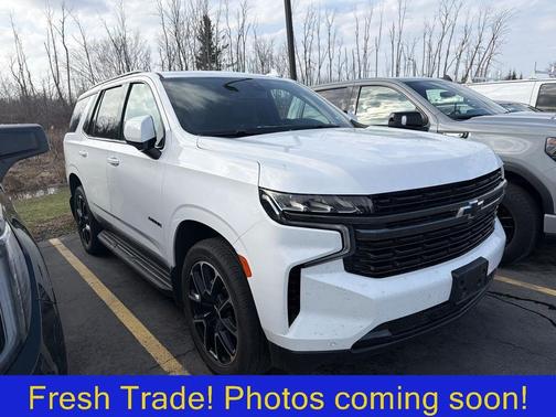 Summit White 2021 Chevrolet Tahoe 4WD RST