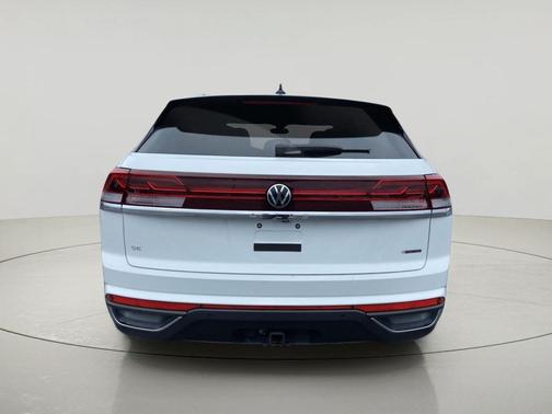 Pure White 2024 Volkswagen Atlas Cross Sport 2.0T SE w/Technology 4MOTION