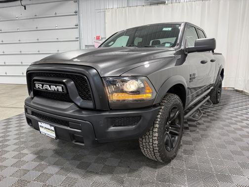 Granite Crystal Metallic Clearcoat 2021 RAM 1500 Classic Warlock Quad Cab 4x4 6'4' Box