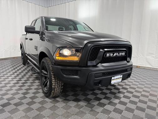 Granite Crystal Metallic Clearcoat 2021 RAM 1500 Classic Warlock Quad Cab 4x4 6'4' Box