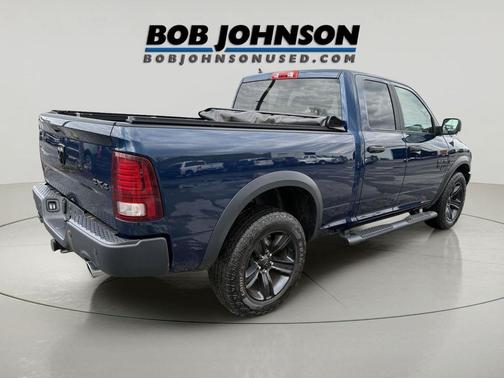 Patriot Blue Pearlcoat 2021 RAM 1500 Classic Warlock Quad Cab 4x4 6'4' Box
