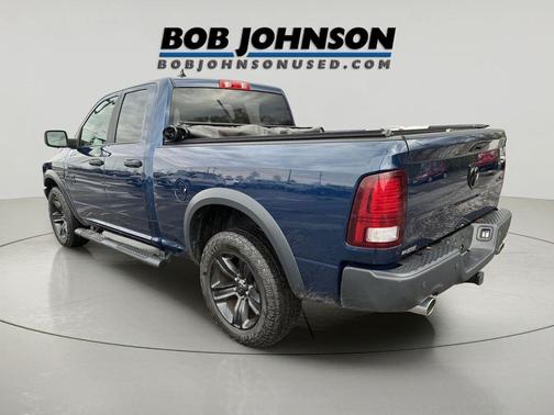 Patriot Blue Pearlcoat 2021 RAM 1500 Classic Warlock Quad Cab 4x4 6'4' Box