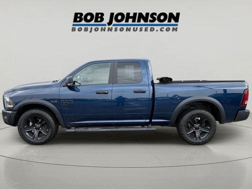 Patriot Blue Pearlcoat 2021 RAM 1500 Classic Warlock Quad Cab 4x4 6'4' Box
