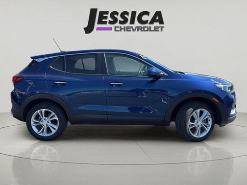 Sapphire Metallic 2023 Buick Encore GX Preferred