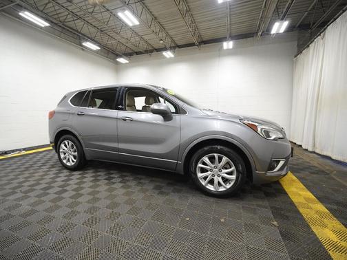 Satin Steel Metallic 2019 Buick Envision Preferred