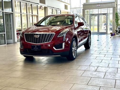 Radiant Red Tintcoat 2024 Cadillac XT5 Premium Luxury
