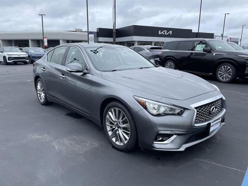 Graphite Shadow 2023 INFINITI Q50 3.0t LUXE