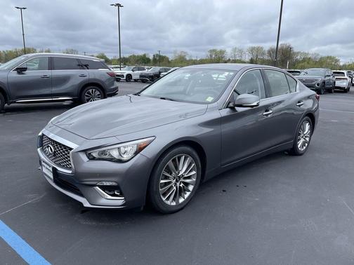 Graphite Shadow 2023 INFINITI Q50 3.0t LUXE