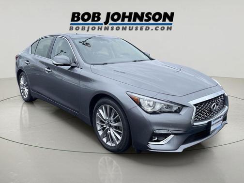 Graphite Shadow 2023 INFINITI Q50 3.0t LUXE