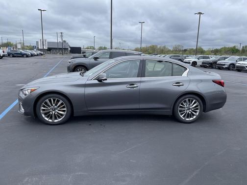 Graphite Shadow 2023 INFINITI Q50 3.0t LUXE