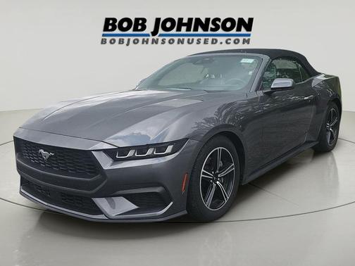 Carbonized Gray 2024 Ford Mustang EcoBoost Premium