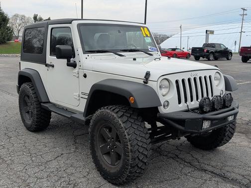Bright White Clearcoat 2014 Jeep Wrangler Sport