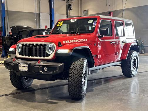 Firecracker Red Clearcoat 2026 Jeep Wrangler Rubicon